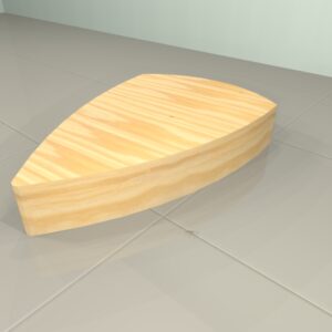 Tablado triangular
