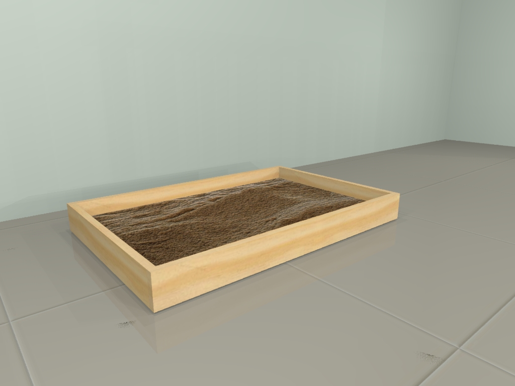 MESA DE AREIA sem pés - 2